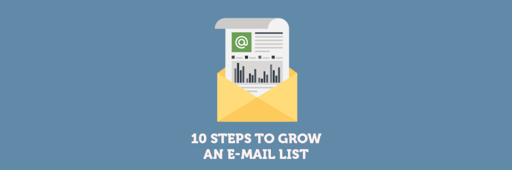 10 Steps to Grow an E-mail List | KIAI Agency