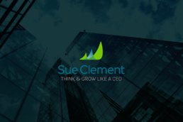 Sue Clement logo design by KIAI Agency