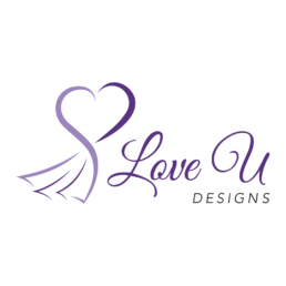 Love U Designs logo. Project done by KIAI Agency in Burnaby BC